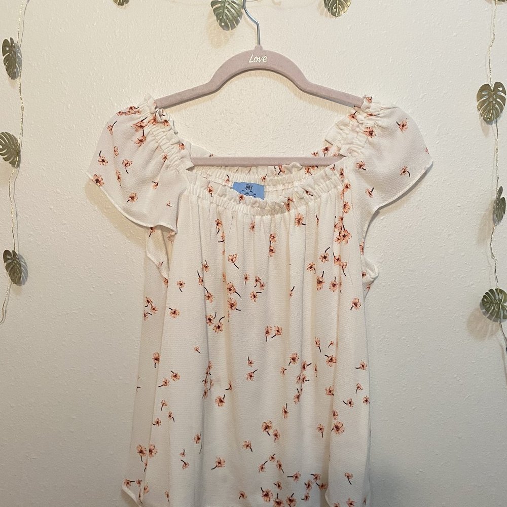 Nordstrom Floral Top